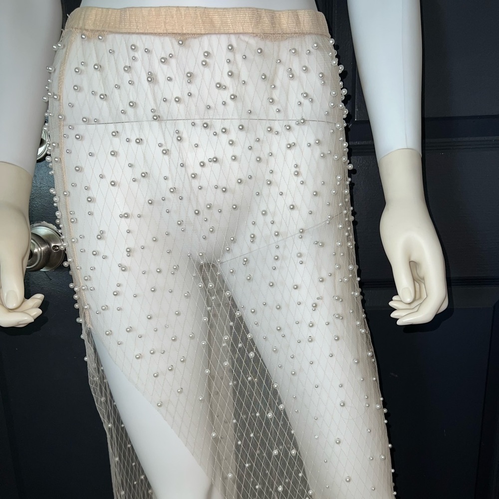 Pearl beaded Skirt